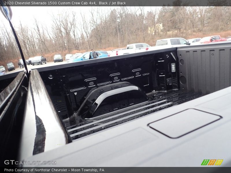 Black / Jet Black 2020 Chevrolet Silverado 1500 Custom Crew Cab 4x4