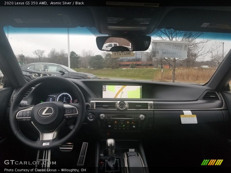 Dashboard of 2020 GS 350 AWD