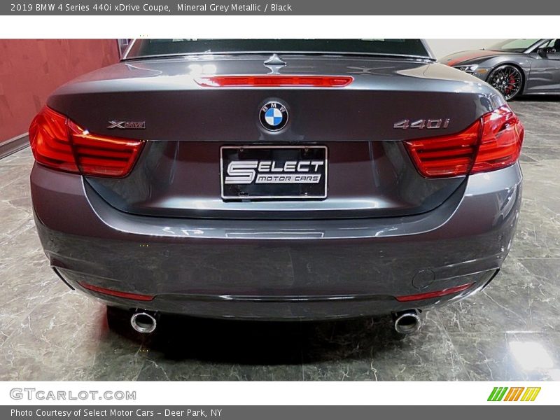 Mineral Grey Metallic / Black 2019 BMW 4 Series 440i xDrive Coupe