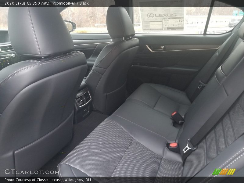 Rear Seat of 2020 GS 350 AWD