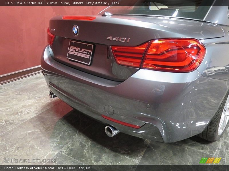 Mineral Grey Metallic / Black 2019 BMW 4 Series 440i xDrive Coupe