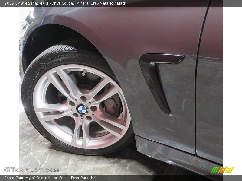 Mineral Grey Metallic / Black 2019 BMW 4 Series 440i xDrive Coupe