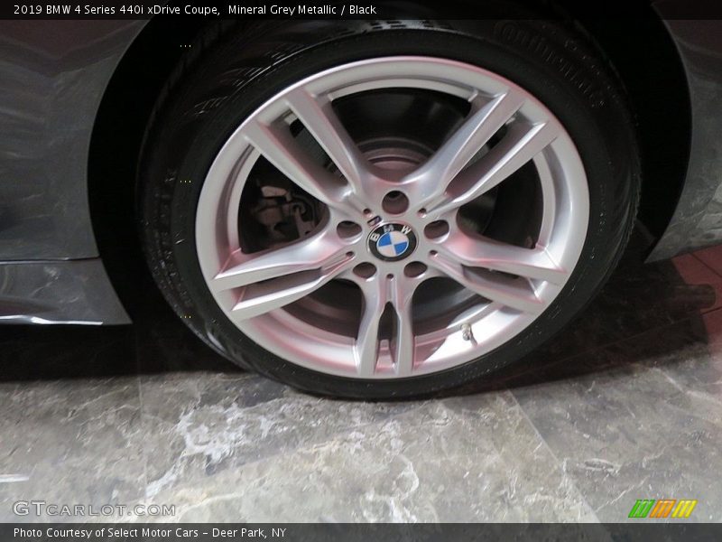 Mineral Grey Metallic / Black 2019 BMW 4 Series 440i xDrive Coupe