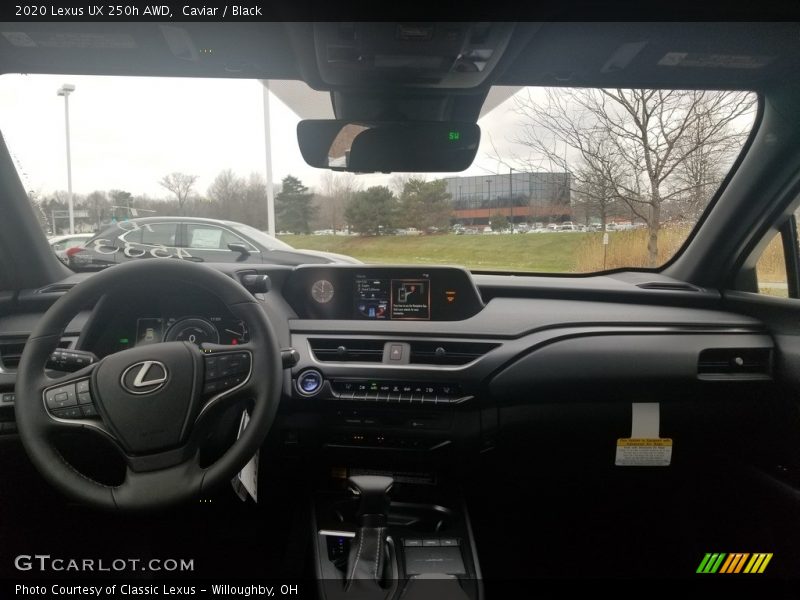 Caviar / Black 2020 Lexus UX 250h AWD
