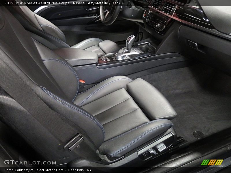 Mineral Grey Metallic / Black 2019 BMW 4 Series 440i xDrive Coupe