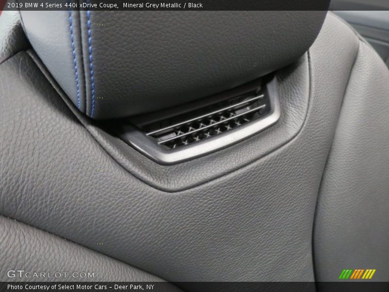Mineral Grey Metallic / Black 2019 BMW 4 Series 440i xDrive Coupe