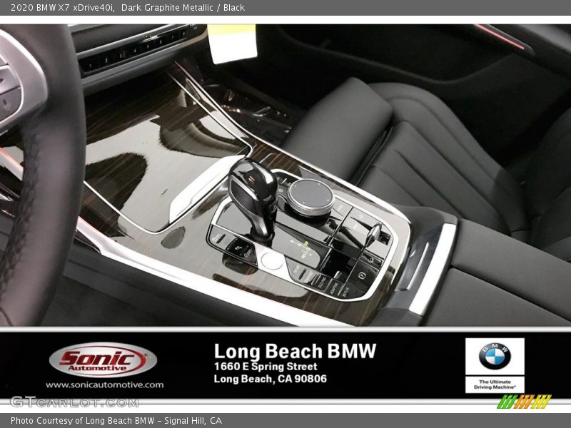 Dark Graphite Metallic / Black 2020 BMW X7 xDrive40i