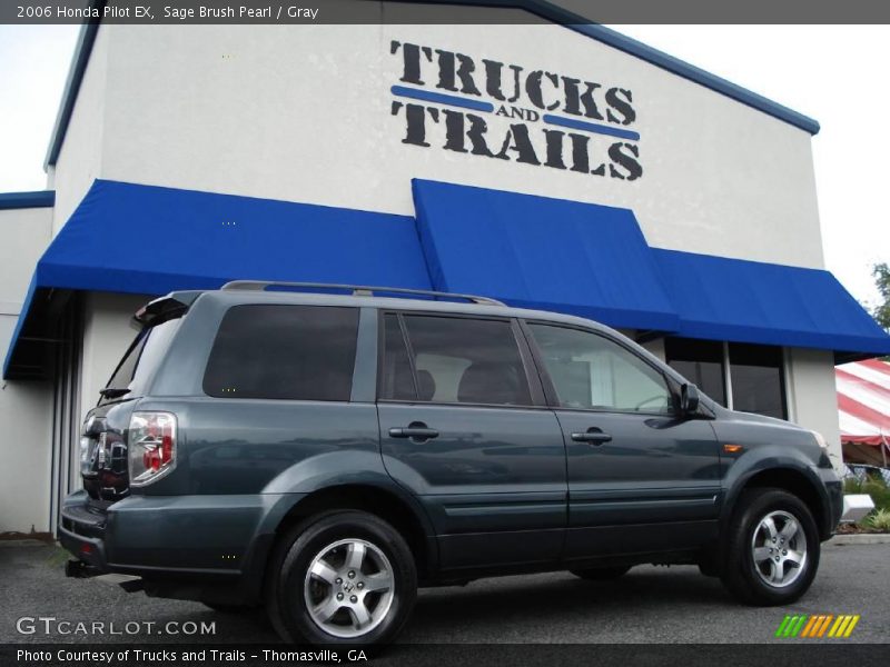 Sage Brush Pearl / Gray 2006 Honda Pilot EX