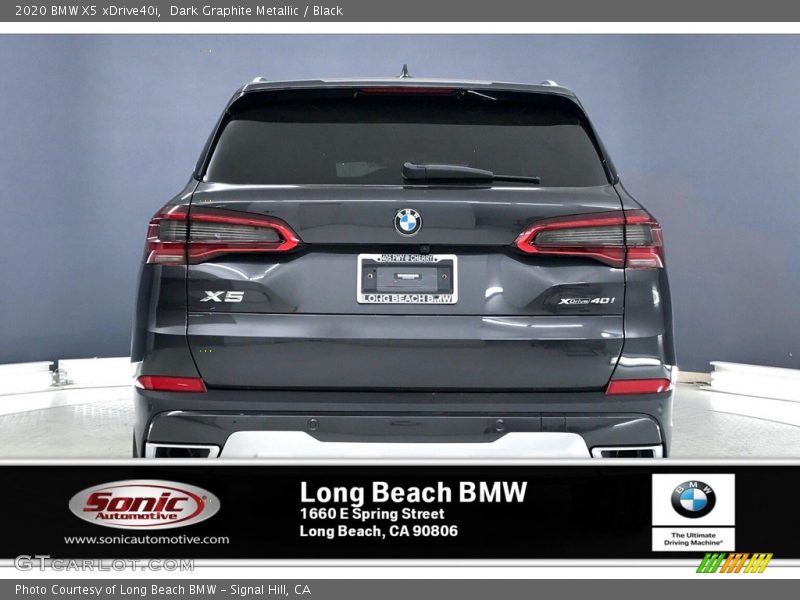 Dark Graphite Metallic / Black 2020 BMW X5 xDrive40i