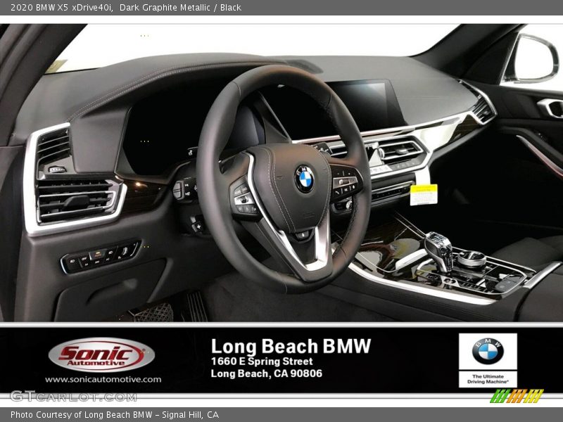 Dark Graphite Metallic / Black 2020 BMW X5 xDrive40i