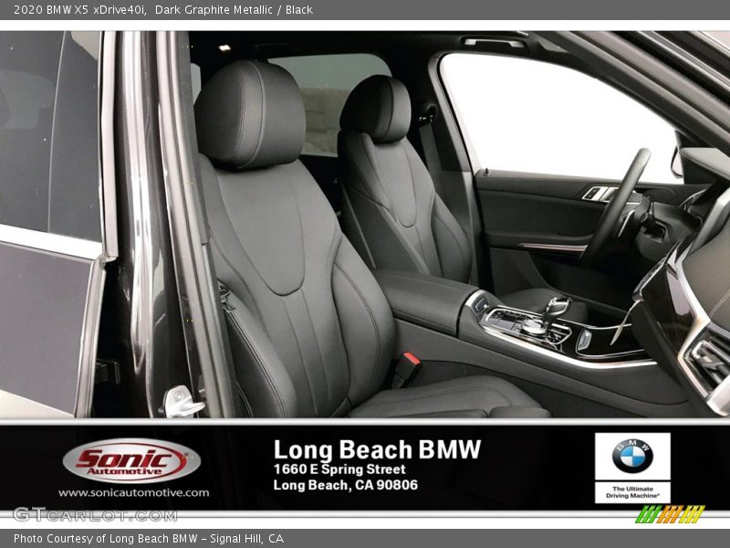 Dark Graphite Metallic / Black 2020 BMW X5 xDrive40i
