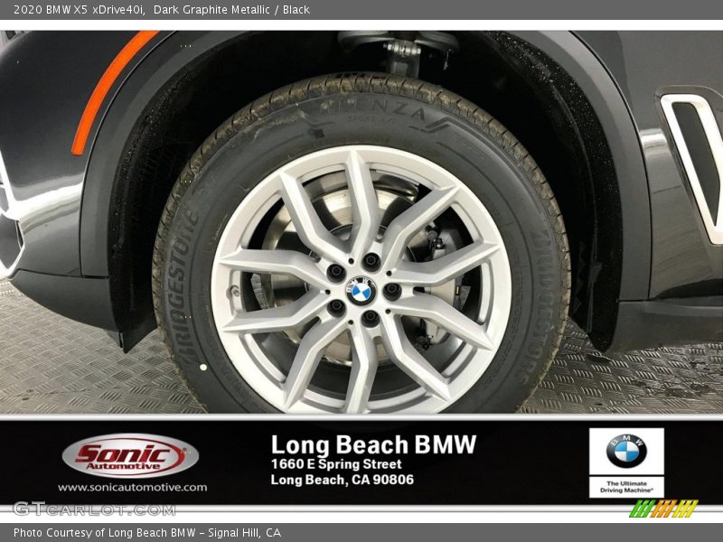 Dark Graphite Metallic / Black 2020 BMW X5 xDrive40i