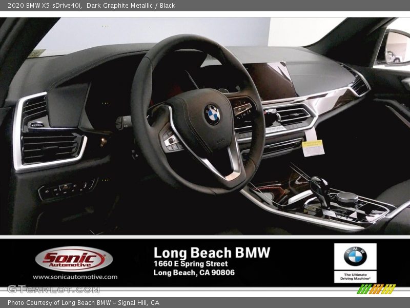 Dark Graphite Metallic / Black 2020 BMW X5 sDrive40i