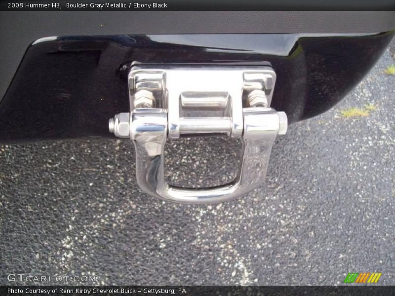 Boulder Gray Metallic / Ebony Black 2008 Hummer H3