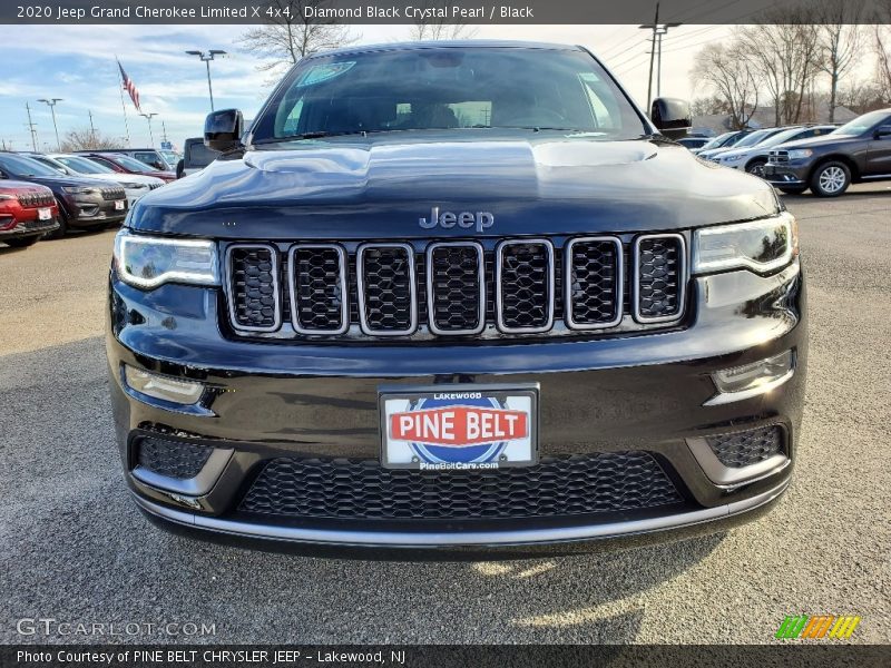 Diamond Black Crystal Pearl / Black 2020 Jeep Grand Cherokee Limited X 4x4