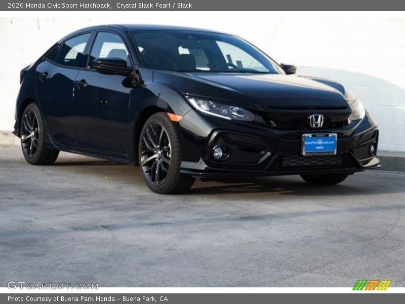 Front 3/4 View of 2020 Civic Sport Hatchback