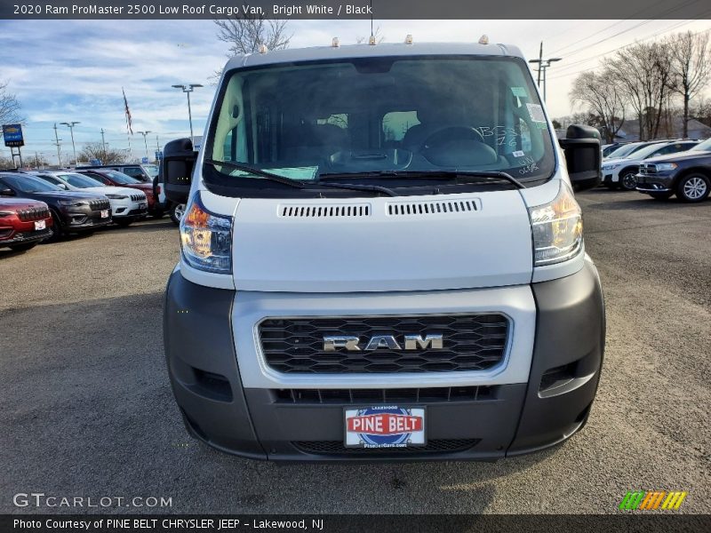 Bright White / Black 2020 Ram ProMaster 2500 Low Roof Cargo Van