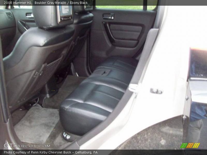 Boulder Gray Metallic / Ebony Black 2008 Hummer H3