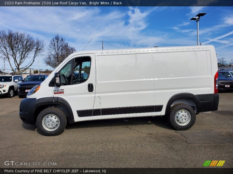 Bright White / Black 2020 Ram ProMaster 2500 Low Roof Cargo Van