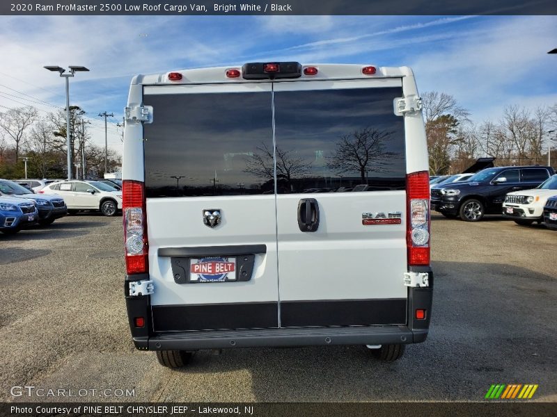 Bright White / Black 2020 Ram ProMaster 2500 Low Roof Cargo Van