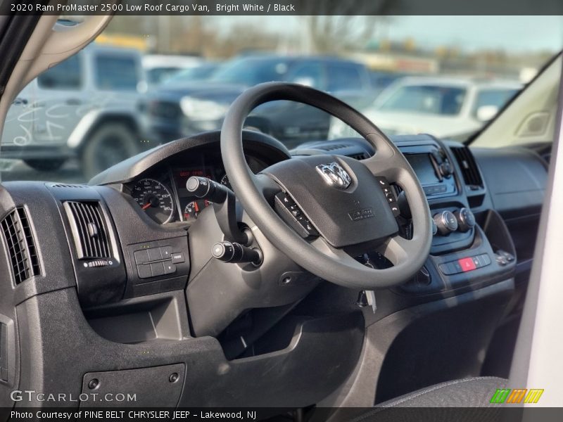 Bright White / Black 2020 Ram ProMaster 2500 Low Roof Cargo Van