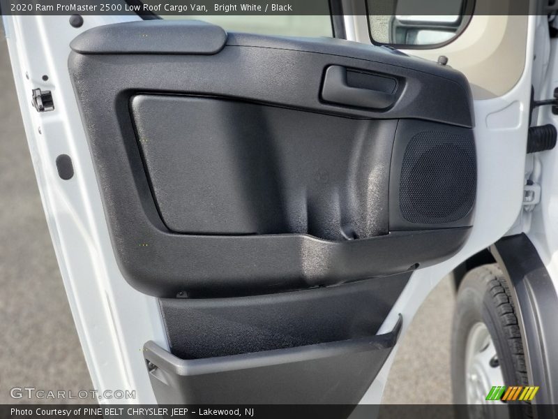 Bright White / Black 2020 Ram ProMaster 2500 Low Roof Cargo Van