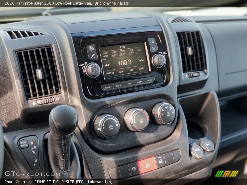 Bright White / Black 2020 Ram ProMaster 2500 Low Roof Cargo Van