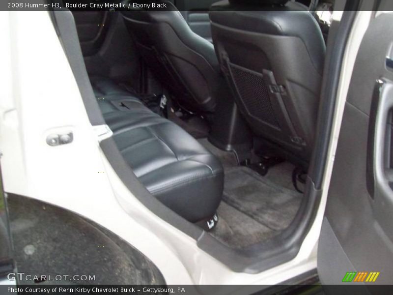 Boulder Gray Metallic / Ebony Black 2008 Hummer H3