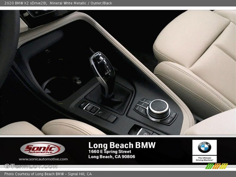 Mineral White Metallic / Oyster/Black 2020 BMW X2 sDrive28i