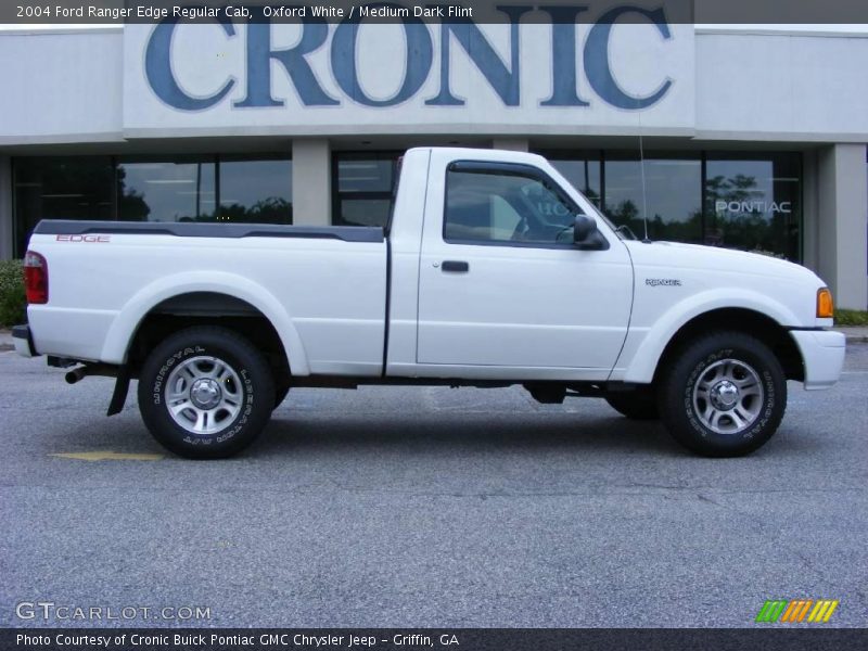 Oxford White / Medium Dark Flint 2004 Ford Ranger Edge Regular Cab