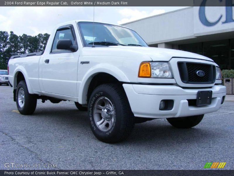 Oxford White / Medium Dark Flint 2004 Ford Ranger Edge Regular Cab
