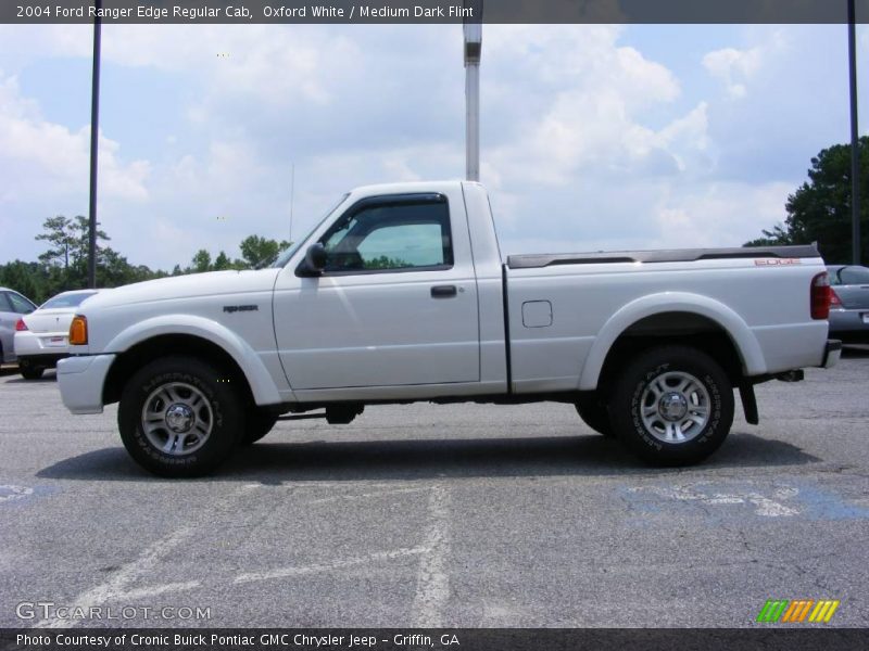 Oxford White / Medium Dark Flint 2004 Ford Ranger Edge Regular Cab