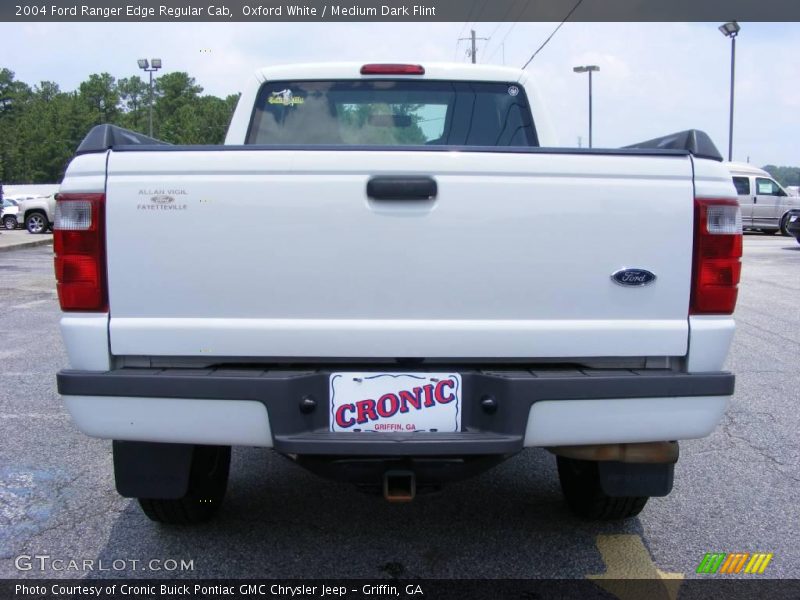 Oxford White / Medium Dark Flint 2004 Ford Ranger Edge Regular Cab