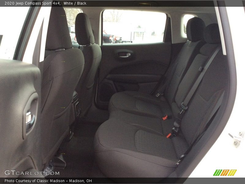 White / Black 2020 Jeep Compass Sport 4x4