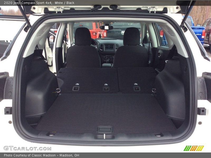 White / Black 2020 Jeep Compass Sport 4x4