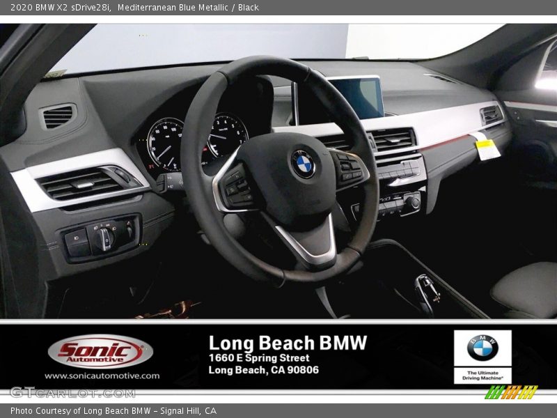 Mediterranean Blue Metallic / Black 2020 BMW X2 sDrive28i