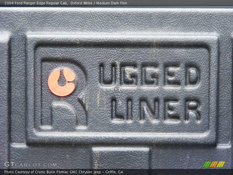 Oxford White / Medium Dark Flint 2004 Ford Ranger Edge Regular Cab