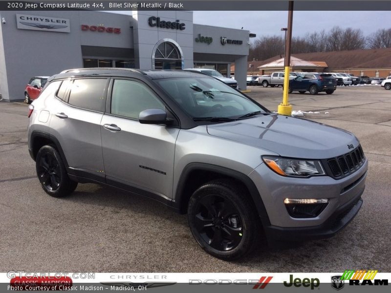 Billet Silver Metallic / Black 2020 Jeep Compass Latitude 4x4