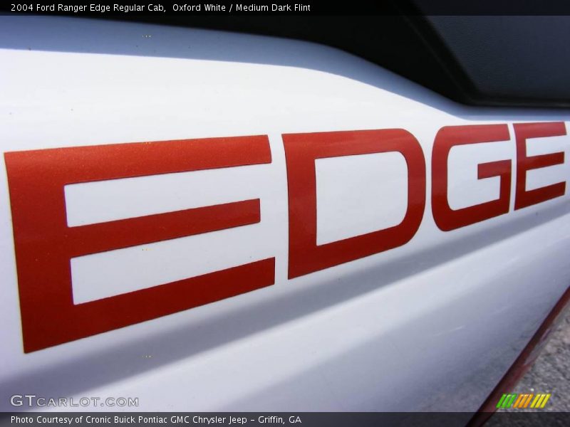 Oxford White / Medium Dark Flint 2004 Ford Ranger Edge Regular Cab