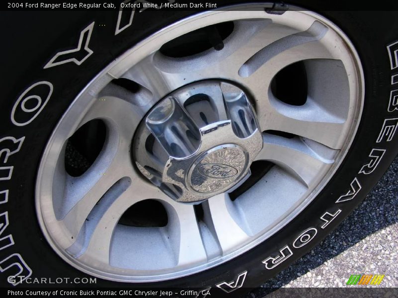 Oxford White / Medium Dark Flint 2004 Ford Ranger Edge Regular Cab