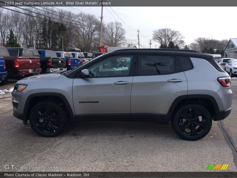 Billet Silver Metallic / Black 2020 Jeep Compass Latitude 4x4