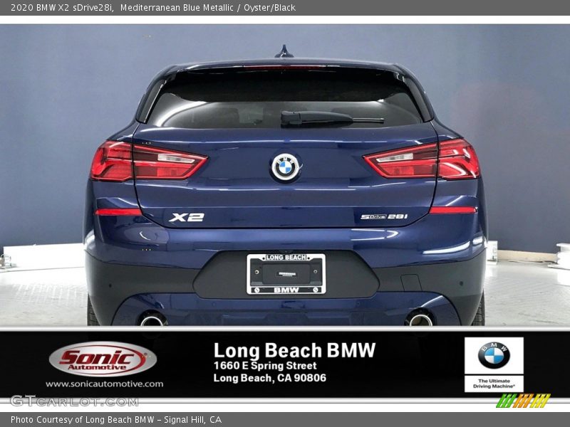 Mediterranean Blue Metallic / Oyster/Black 2020 BMW X2 sDrive28i