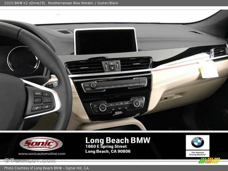 Mediterranean Blue Metallic / Oyster/Black 2020 BMW X2 sDrive28i