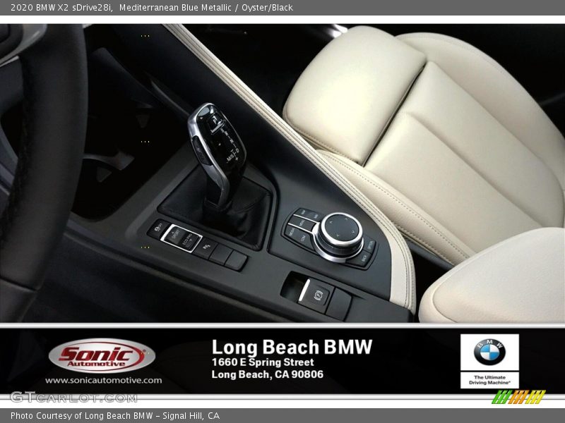 Mediterranean Blue Metallic / Oyster/Black 2020 BMW X2 sDrive28i