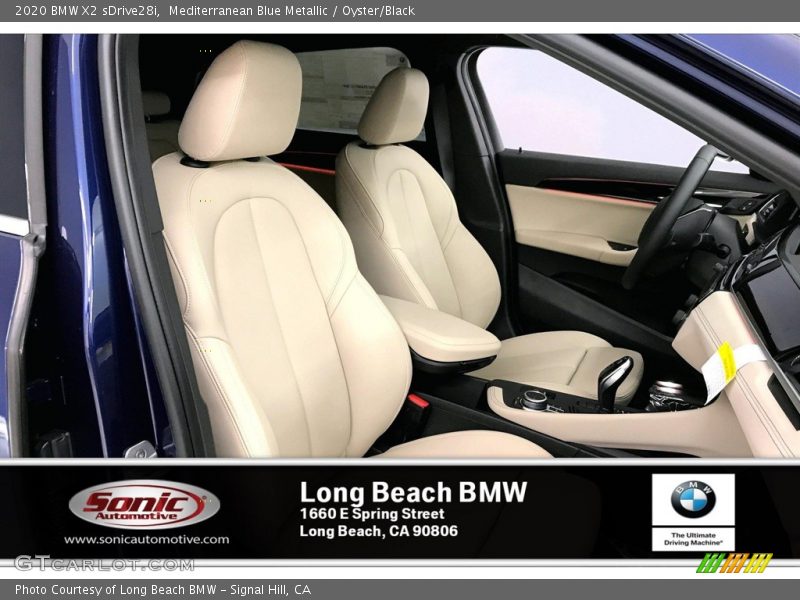Mediterranean Blue Metallic / Oyster/Black 2020 BMW X2 sDrive28i