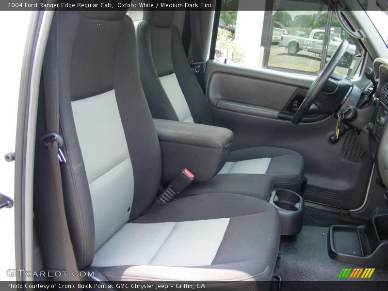 Oxford White / Medium Dark Flint 2004 Ford Ranger Edge Regular Cab