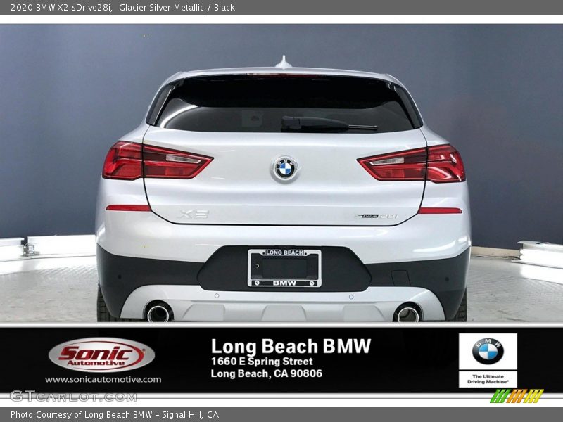 Glacier Silver Metallic / Black 2020 BMW X2 sDrive28i