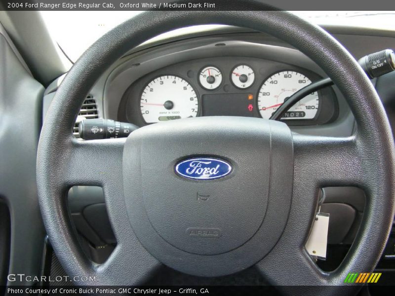 Oxford White / Medium Dark Flint 2004 Ford Ranger Edge Regular Cab