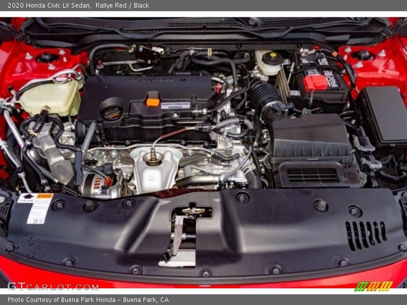  2020 Civic LX Sedan Engine - 2.0 Liter DOHC 16-Valve i-VTEC 4 Cylinder