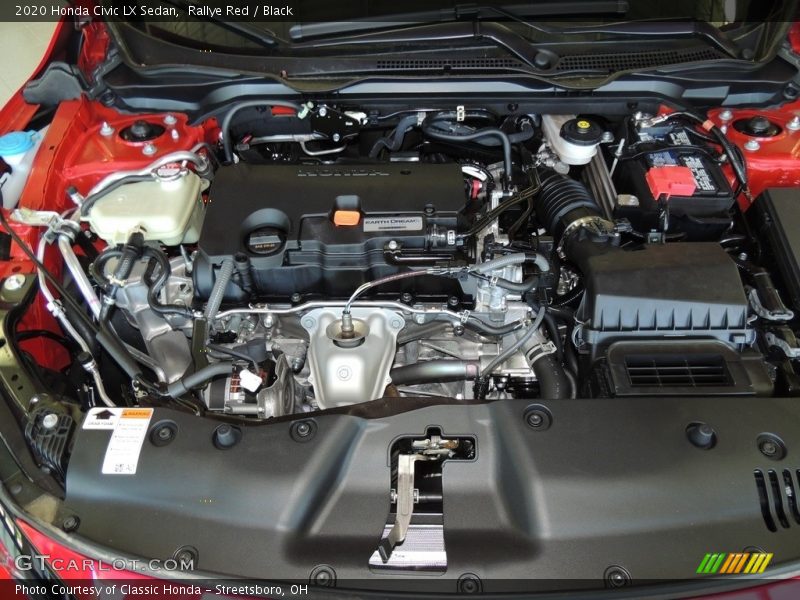  2020 Civic LX Sedan Engine - 2.0 Liter DOHC 16-Valve i-VTEC 4 Cylinder